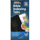 Bible Indexing Tabs - 80 Rainbow Coloured
